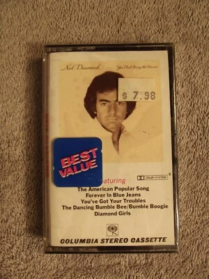 NEIL diamond  - You Don't Bring Me Flowers Cassette Tape (NEW FACTORY SEALED) - Image 1 of 3