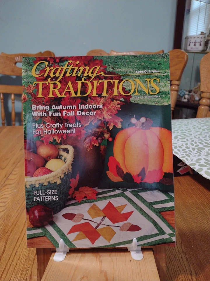 Crafting Traditions Magazine Sept/Oct 2003 ALL PATTERNS FULL SIZE. AQ4 - Image 1 of 1