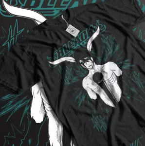 Ulquiorra Bleach T-Shirt Cifer Ichigo Kurosaki Manga Horror Anime Shirt All Size - Picture 1 of 5