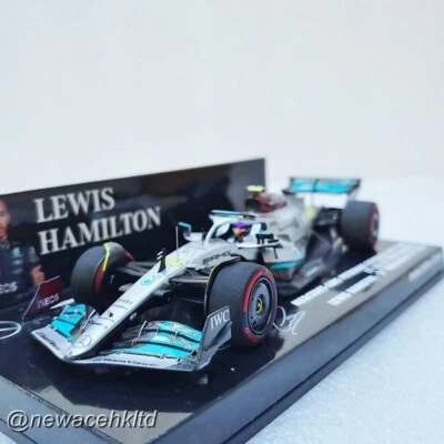 MERCEDES-AMG W13 E PERFORMANCE L. HAMILTON 2ND MINICHAMPS MODEL 1/43 #417221344 - Image 1 of 2