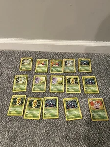 Pokemon 15 Cards Vintage Cards Lot 11 - Picture 1 of 1