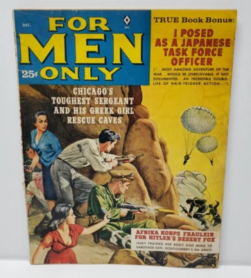 FOR MEN Magazine December 1961-ONLY man adventure pulp male - Image 1 of 4