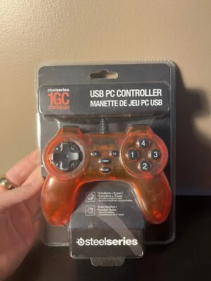 SteelSeries 69000 PC Gaming Controller - USB 2.0 for PC or Mac - Orange - Image 1 of 2