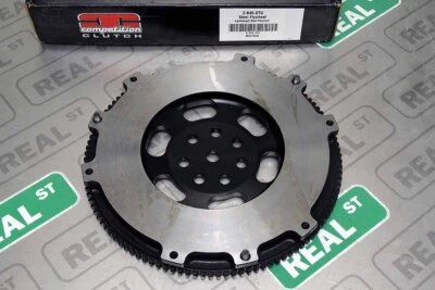 Volante de aço Comp Clutch ultra leve 9,65 lb Mitsubishi Evo 8 9 4G63T AWD - Imagem 1 de 4