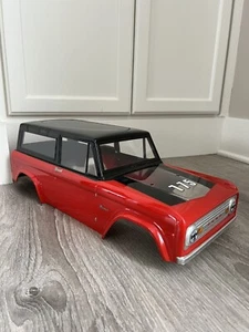 Proline 1973 Ford BRONCO Body Custom Painted RC Crawler Body (WB 12.3") TRX-4 - Picture 1 of 5