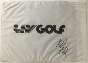 Bubba Watson Signed LIV Golf Pin Flag JSA#AK33258 - Picture 1 of 3