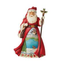 Jim Shore Canadian Santa Statue Heartwood Creek 7" High Christmas Resin Canada