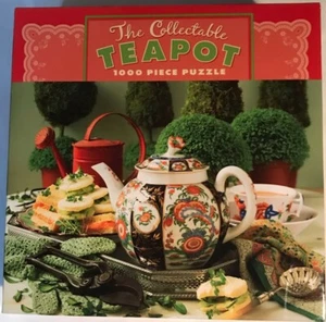 The Collectible Teapot 1000 Piece Jigsaw Puzzle -  27X20 - CEACO - 3313-4 - New - Picture 1 of 4