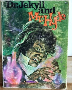 1973 Dr. Jekyll and Mr. Hyde - Illustrated Large Paperback Book Interlyth Ltd. - Imagen 1 de 15