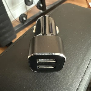 Ładowarka samochodowa 2 porty USB do Iphone Samsung Gniazdo zapalniczki Adapter - Zdjęcie 1 z 7