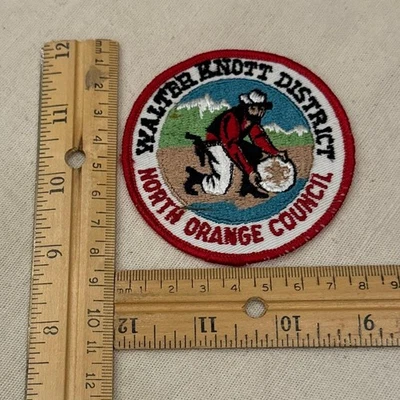 America USA Patch Embroidered NORTH ORANGE COUNCIL - Image 1 of 3