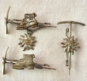3 Alpinismus, Bergsteigen, Klettern Slowenien Vintage Pins, Abzeichen, Revers - Bild 1 von 3