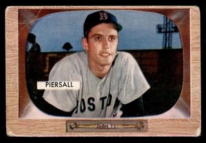 Jim Piersall 1955 Bowman Card #16 Boston Red Sox GD-VG - Picture 1 of 2