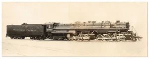 Northern Pacific ALCO 2-8-8-4 Steam Locomotive Z5 #5000 Builder Spec Card Photo - Picture 1 of 2