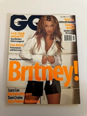 GQ British Magazine Britney Spears Full Magazine No Label June 2000 - Image 1 of 4