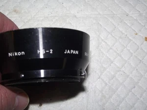 NIKON HS-2 METAL LENS HOOD FOR NIKKOR 50MM F2.0 LENS - Picture 1 of 3
