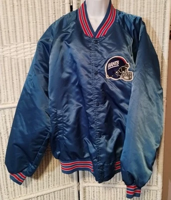 80's Vintage Chalk Line 3X New York Giants Starter Style Spellout Jacket Rare! - Image 1 of 4