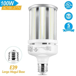 100W LED Corn Bulb Light E39 Mogul Base 15000LM Warehouse High Bay Light 5000K - Picture 1 of 10