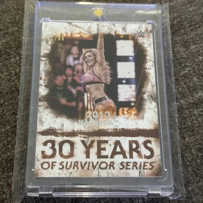 2018 Topps WWE Undisputed 30 Years of Survivor Series Orange/99 Natalya #SS-21 Foto 1 de 3