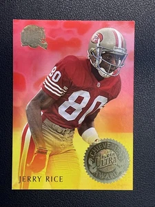 1994 Fleer Ultra Achievement Award JERRY RICE San Francisco 49ers #5 Of 10 - Picture 1 of 2