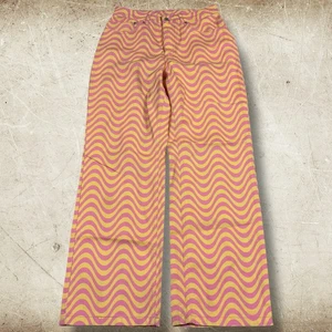 The Ragged Priest Wavy Dad Jeans Damen Gr. 28 (28x30) Bunt Boho Abstrakt - Bild 1 von 7