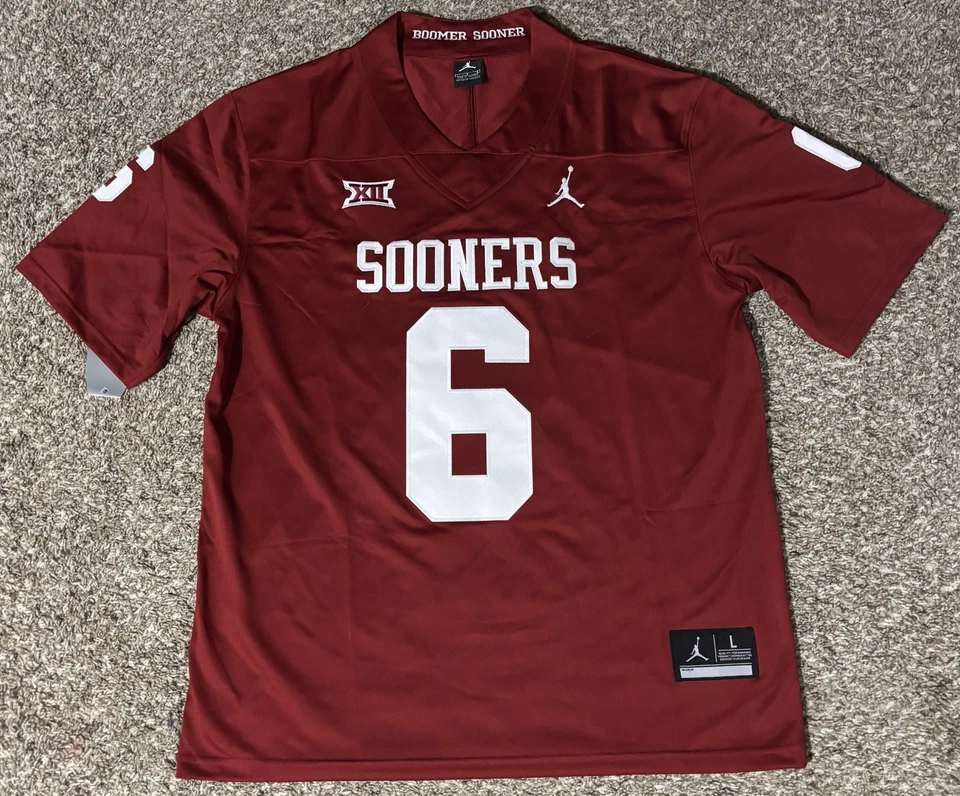 Oklahoma Sooners Baker Mayfield Jersey! Ships Fast! - Image 1 of 3