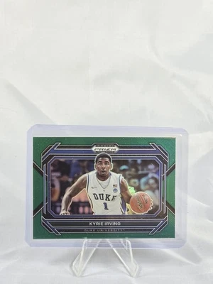 2023 Panini Prizm Draft Picks - Kyrie Irving #72 зеленые вариации призм - Изображение 1 из 2