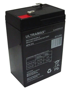 GE NetworX NX-6V2 12V 4.5Ah Alarm Replacement Battery - Picture 1 of 4