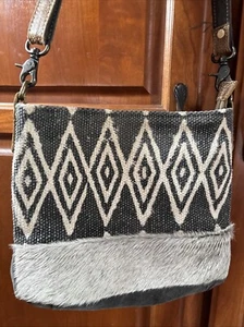 Myra AZURE Bag S-1046 Canvas Handtasche - Grau - Bild 1 von 10