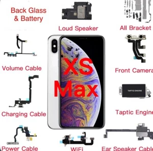 iPhone XS Max Parts Lot- LCD Screen, Battery, Speaker, Back Glass, Charging Port - Picture 1 of 13