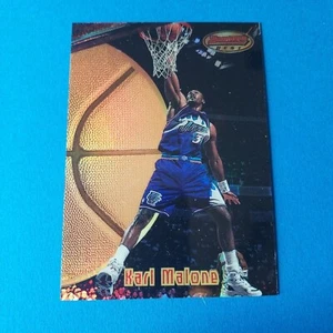 KARL MALONE 1997-98 Bowman's Best #BPP5 Preview Refractor HOF Utah Jazz HOT nm/m - Picture 1 of 6
