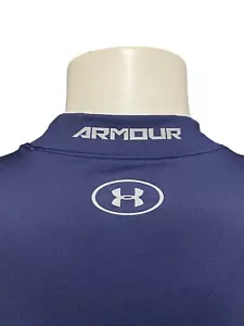 Under Armour Women’s Top Shirt Size XL Athletic Fit Dress Tee Navy Long Sleeves - Picture 1 of 16