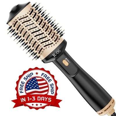 Secador De Pelo Profesional De Revlon En Cepillo De Aire Caliente Para Cabello... Foto 1 de 4