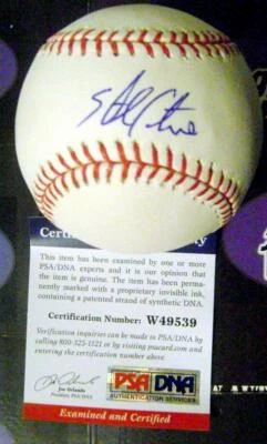 Starlin Casto autographed baseball (ROMLB) PSA DNA Authentication Nationals Star - Image 1 of 2