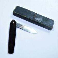 Antique THUMB LANCET, LYNCH & Co. FLEAM original case small medical tool vintage