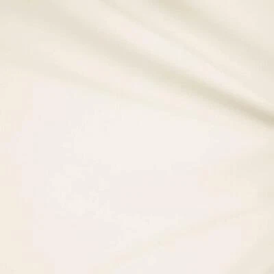 Super soft 100% Cotton Flannel Solid ivory color Fabric Sold By The Yard