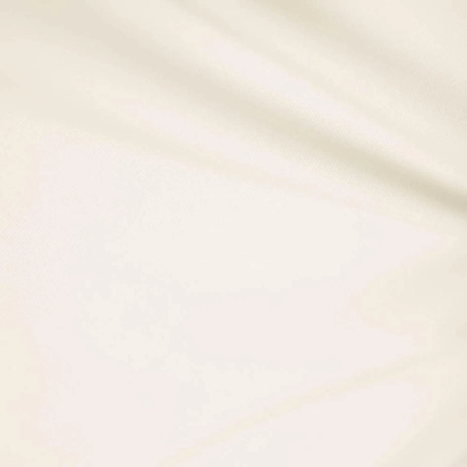 Super soft 100% Cotton Flannel Solid ivory color Fabric Sold By The Yard  - Image 1 of 2