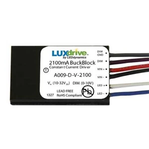 LuxDrive BuckBlock - 2100 mA controlador LED de corriente constante con atenuación - Imagen 1 de 1