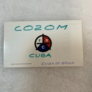 QSL Short Wave Ham Radio Card CO2OM Cuba DX Group Habana Cuba - Picture 1 of 3