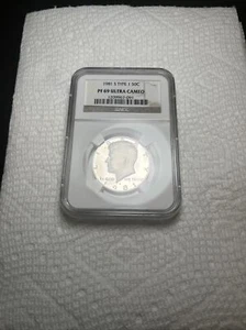 1981 S Kennedy Half Dollar PF 69 ULTRA CAMEO TYPE 1 NGC Certified - Picture 1 of 4