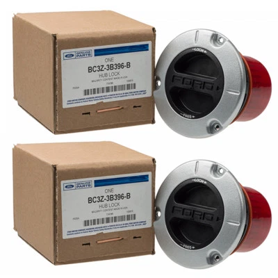 05-16 Ford F250 F350 F450 Super Duty Manual Locking Hub Front Set OEM BC3Z3B396B - Image 1 of 4