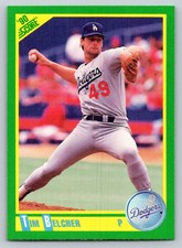 1990  Score #126 Tim Belcher Los Angeles Dodgers
