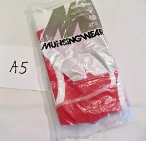 VINTAGE MENS UNDERWEAR 28" 1970S 1980 MUNSINGWEAR UNDERTONES RED NEW-OLD NOS A5 - Picture 1 of 9