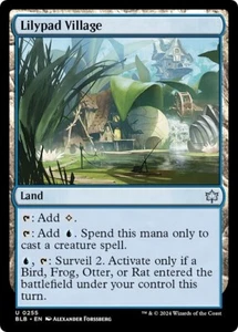 LILYPAD VILLAGE x4 mtg NM-M Bloomburrow 4 Unc - Picture 1 of 1