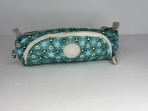 Kipling Federtasche Etui bedruckt Kleeblatt türkis Polyester - Bild 1 von 16