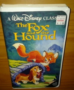 The Fox and the Hound *PLAY TESTED VHS* CLAM SHELL CASE **DISNEY** - Picture 1 of 1