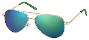 POLAROID KIDS PLD 8015/N J5G GOLD 52/12/135 JUNIOR Sunglasses - Picture 1 of 3