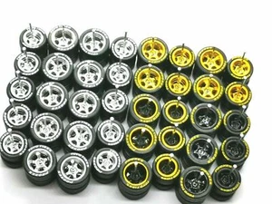 (PROMO) 5 SPEICHEN 20 SÄTZE 4 FARBEN 10/12mm TOYO Gummireifen 1:64 - Bild 1 von 6