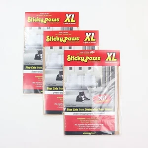Pioneer Pet - Sticky Paws 15 XL Sheets (3 Packs of 5 Sheets) - NEW / Sealed - Picture 1 of 9