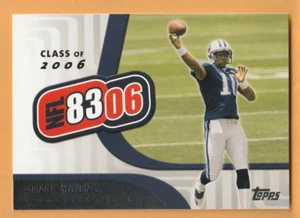 Vince Young Tennessee Titans 2006 Topps NFL 8306 #NFL7 Texas Longhorns 11J - Imagen 1 de 2